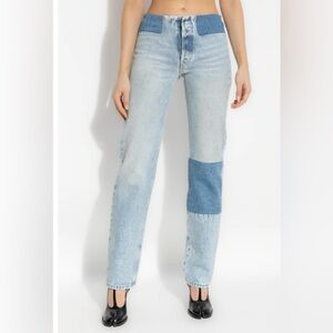 MM6 Maison Margiela Patchwork Denim Pants size 25